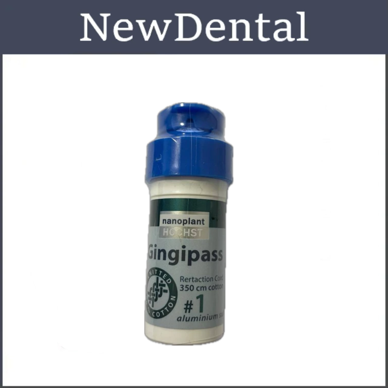 Ретракційна нитка Gingipass №1, сульфат алюмінію