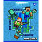 Зошит шкільний Yes Minecraft 12 аркушів коса лінія, фото 4
