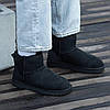 Зимові Черевики UGG Classic Mini Black / УГГ Класік Міні Чорні, фото 6