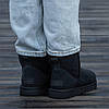 Зимові Черевики UGG Classic Mini Black / УГГ Класік Міні Чорні, фото 8