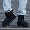 Зимові Черевики UGG Classic Mini Black / УГГ Класік Міні Чорні, фото 7