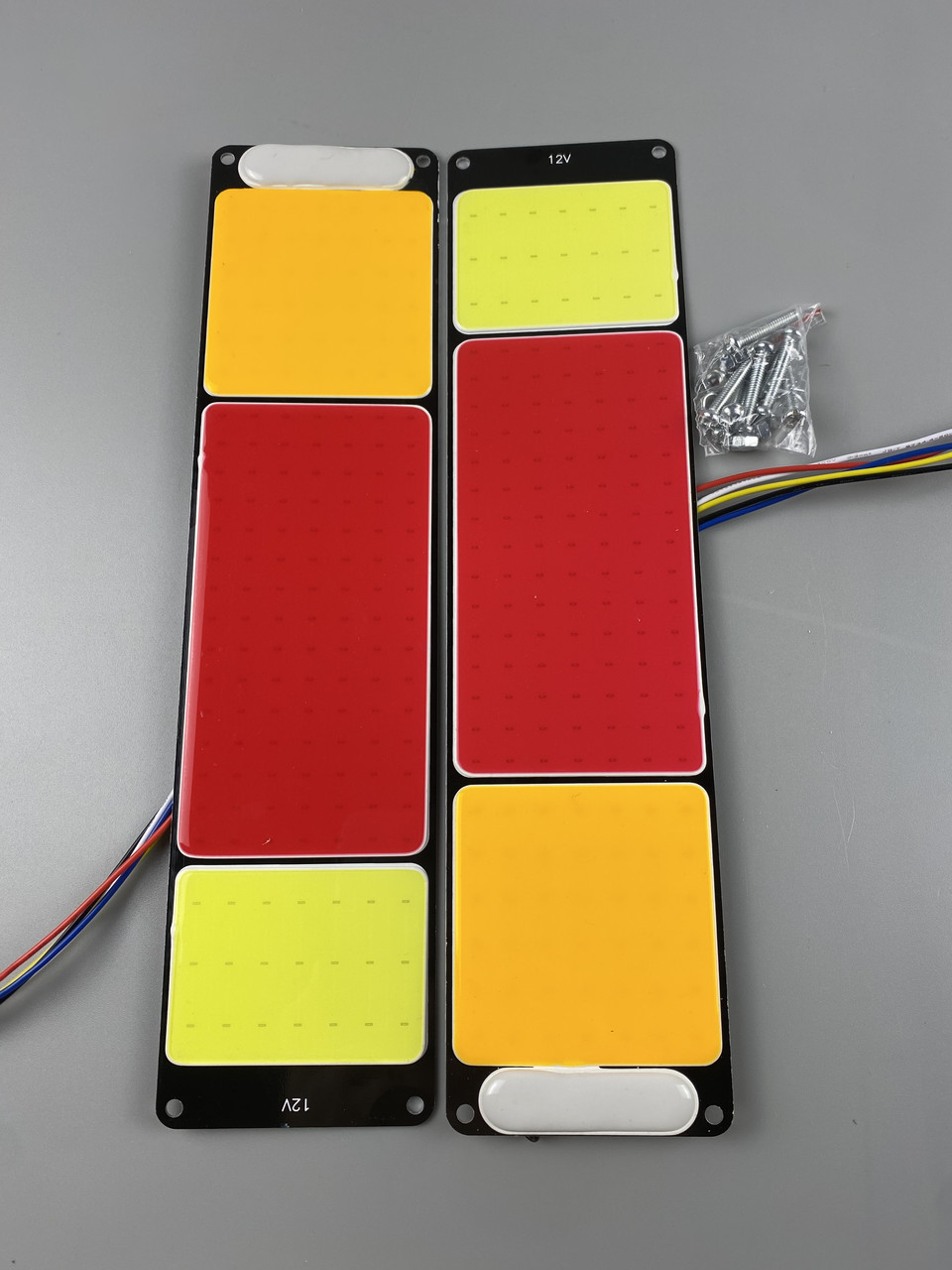 Ліхтар видимості задній світлодіодний chip COB LED задні фари, ліхтар заднього ходу габаритний діодний 12V IP68, фото 1