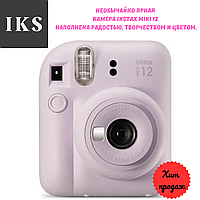Камера для мгновенной печати фото Fujifilm Instax Mini, цвет Blossom-Pink, подарок девушке