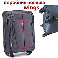 Велика валіза на чотирьох колесах WINGS