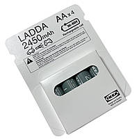 Акумулятори 4шт, IKEA LADDA HR06 AA 1.2V, 2450mAh