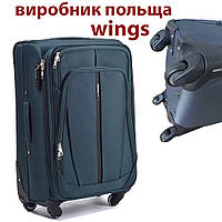 Большой чемодан на четырёх колёсах WINGS