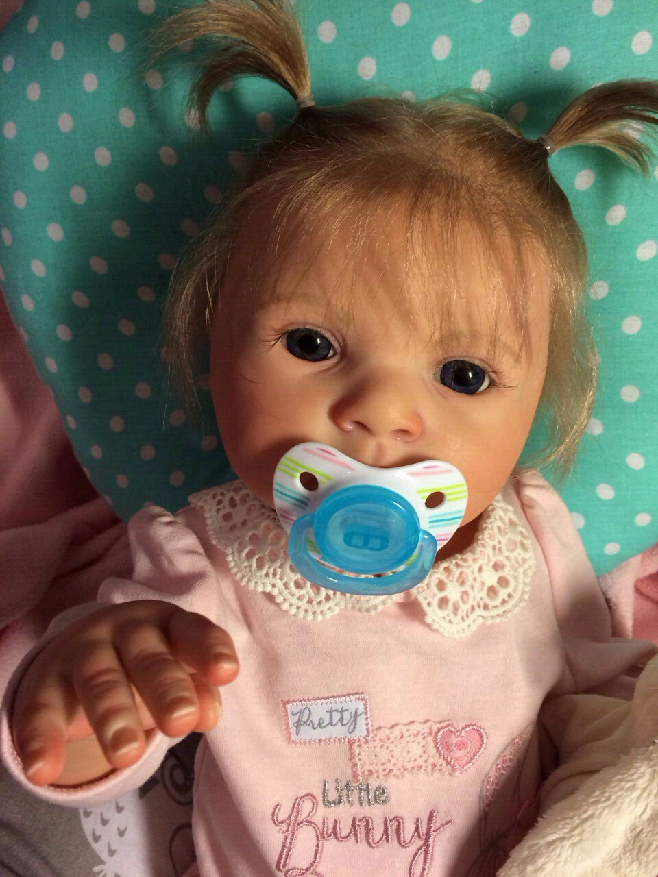 Лялька реборн Настінька.Reborn doll.