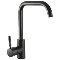 Змішувач для кухні Hans чорний матовий