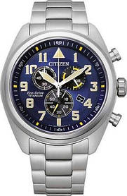 Годинник Citizen AT2480-81L Eco-Drive Chronograph TITANIUM