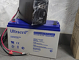 Акумуляторна батарея Ultracell UCG100-12 GEL 12V 100 Ah для інвертора / ДБЖ, фото 5