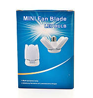 Лампочка складная светодиодная 4 лопасти E27 KK-202 Mini fan blade bulb