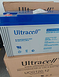 Акумуляторна батарея Ultracell UCG120-12 GEL 12 V 120 Ah для інвертора / ДБЖ, фото 2
