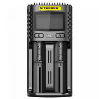 Зарядное устройство для аккумуляторов Nitecore Digicharger UMS2 (2 channels, LCD, Li-ion, IMR, Ni-Mh, Ni-Cd,