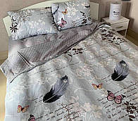 Комплект постільна білизна бязь преміум люкс 1.5сп