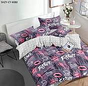 Комплект постільна білизна бязь преміум люкс 1.5сп