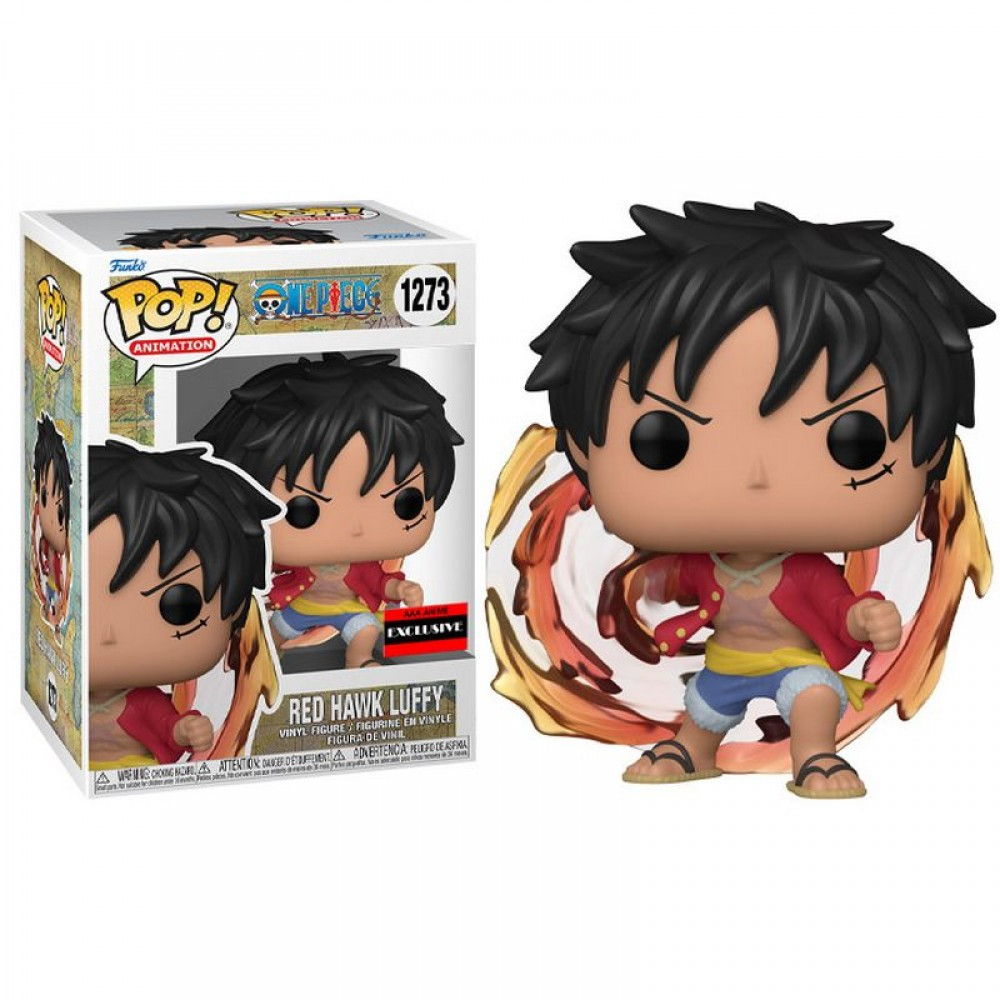 Фігурка FUNKO POP ONE PIECE - LUFFY RED HAWK