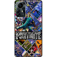 Силіконовий чохол бампер для ZTE Blade A72S з картинкою Фортнайт Fortnite