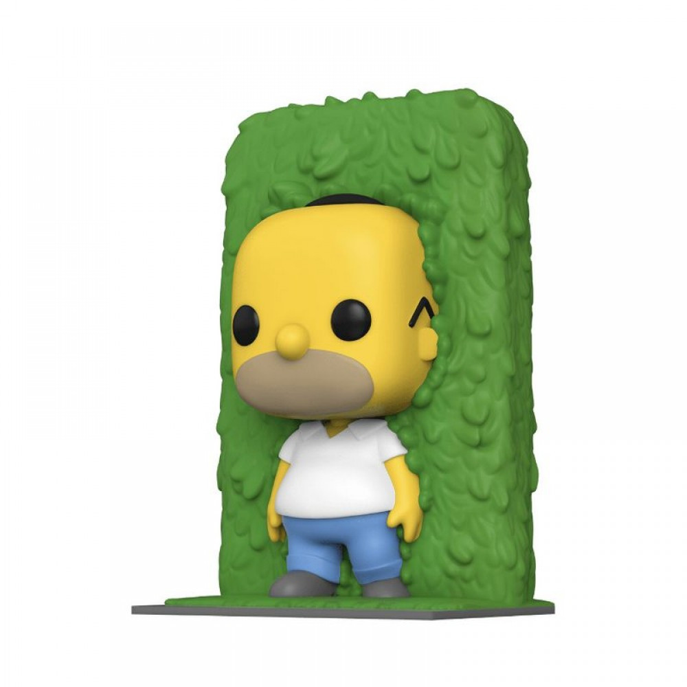 FUNKO POP SIMPSONS HOMER IN HEDGES