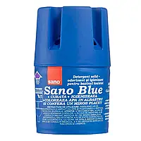 Блок для миття та дезінфекції унітазу Sano Blue Flash синій, 150 г