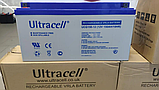 Акумуляторна батарея Ultracell UCG150-12 GEL 12 V 150 Ah для інвертора / ДБЖ, фото 4