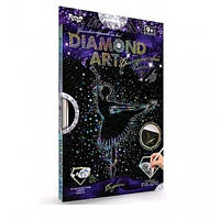 Бриллиантовая живопись DAR-01-01 DIAMOND ART Балерина ДТ (1/18)