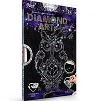 Бриллиантовая живопись DAR-01-02 DIAMOND ART Сова ДТ (1/18)