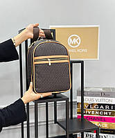 Рюкзак стильный коричневый женский мужской Michael Kors Рюкзак Майкл Корс Люкс качество