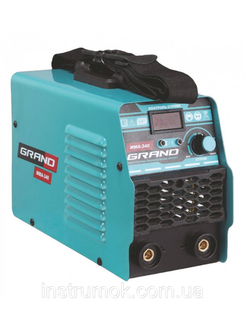 Зварювальний апарат Grand MMA-340А (LCD-дисплей)