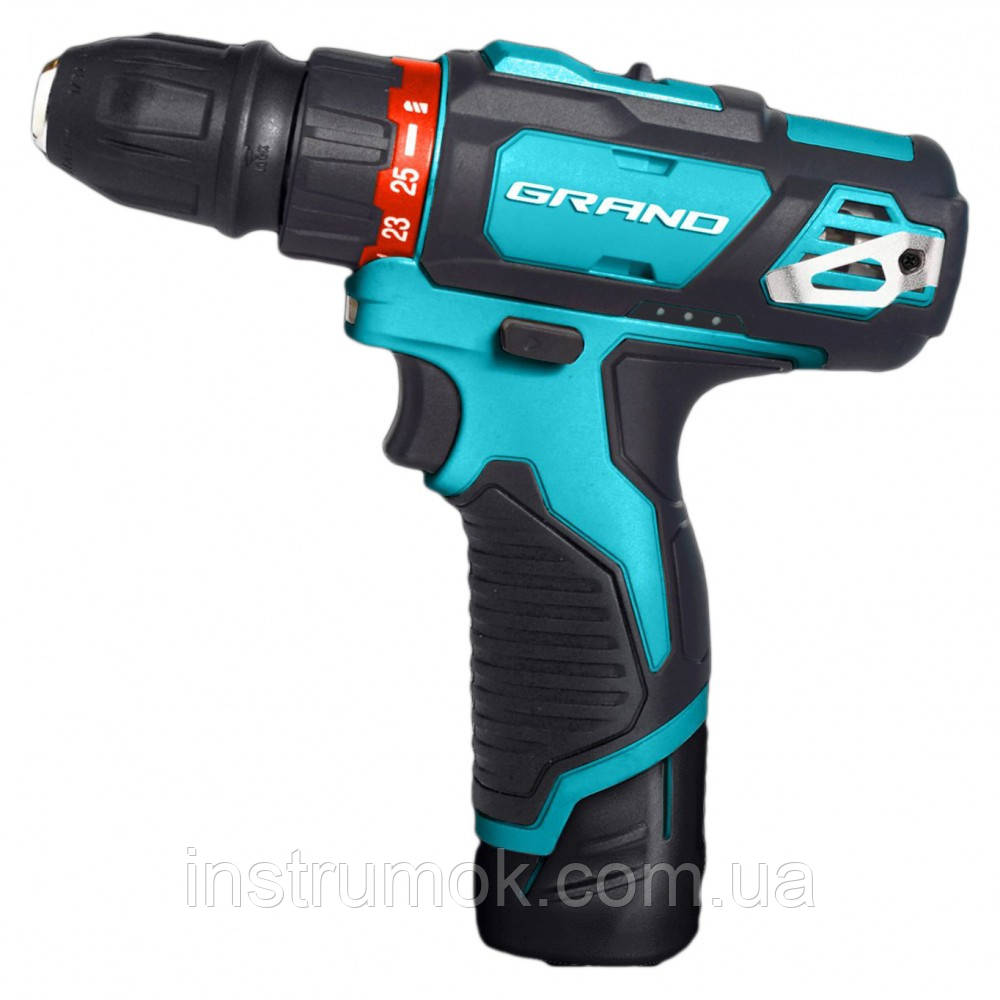 Шуруповерт акумуляторний Grand Да-12DFR/PRO