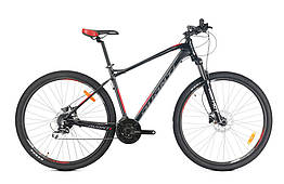 Велосипед MTB алюмінієвий 27.5 Avanti Canyon PRO гідравліка 17" чорно-червоний