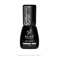 Siller Matte Top No Wipe, 8ml