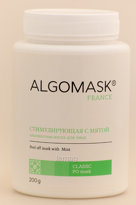 ALGOMASK Альгінатна маска Стимулююча з М'ятою, 200 г