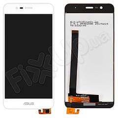 Дисплей Asus ZenFone 3 Max (ZC520TL) з тачскрином у зборі, колір білий