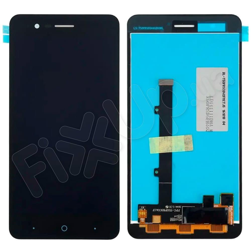 Дисплей для ZTE Blade A510 з тачскріном в зборі, колір чорний