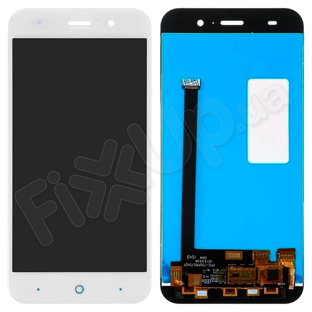 Дисплей для ZTE Blade V6, D6, X7, Z7 з тачскріном в зборі, колір білий