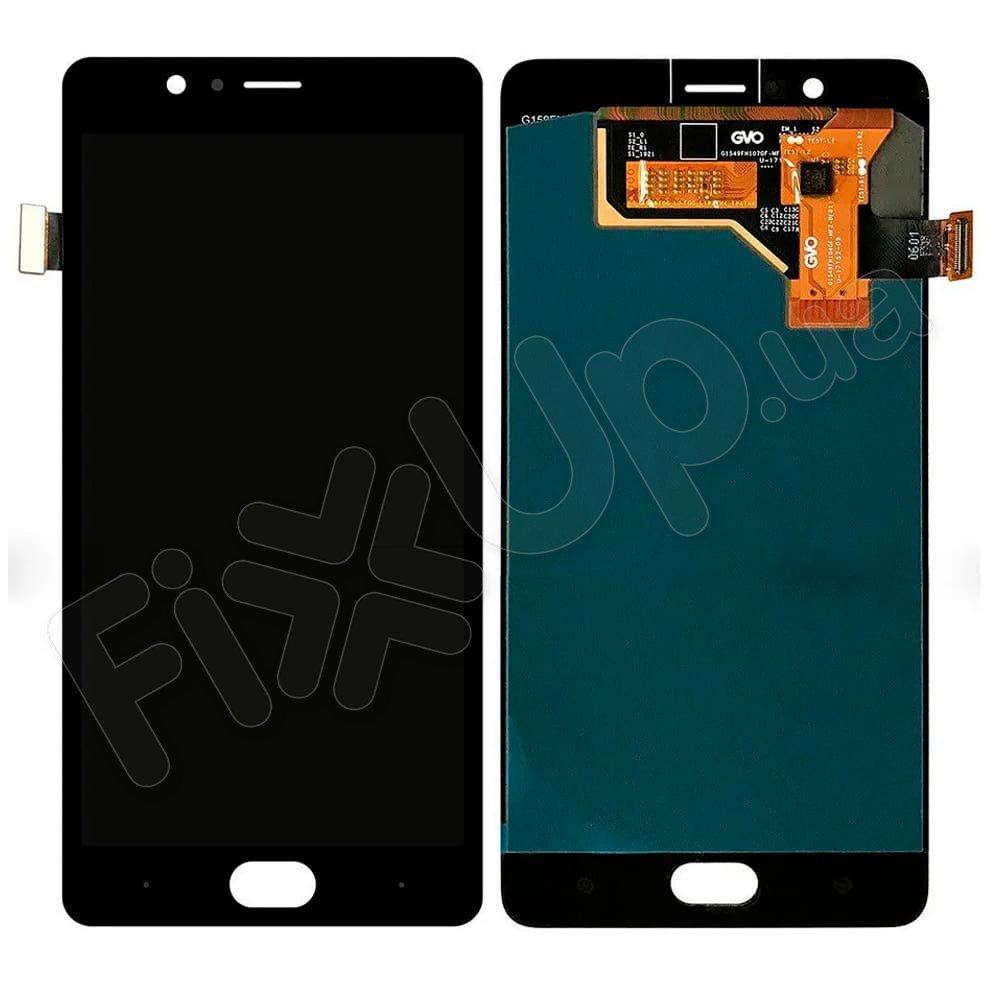 Дисплей для ZTE Nubia M2 (NX551J) з тачскріном в зборі, колір чорний