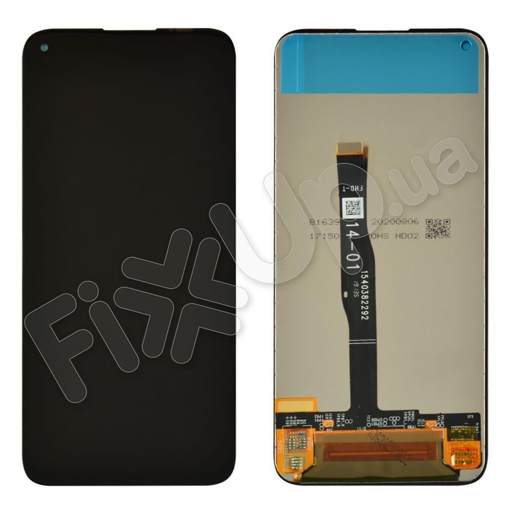 Дисплей для Huawei P40 Lite з тачскріном в зборі, колір чорний