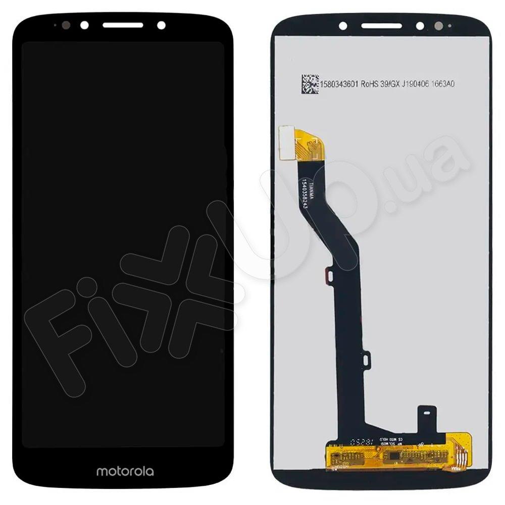 Дисплей для Motorola XT1944 Moto E5 з тачскріном в зборі, колір чорний