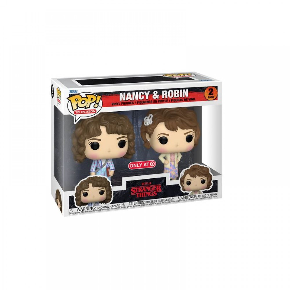 Фігурка FUNKO POP STRANGER THINGS S4 - NANCY AND ROBIN