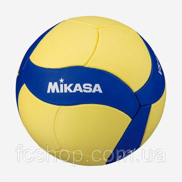 М'яч волейбольний Mikasa VS123W, Жовтий, Розмір (EU) — 5, фото 1