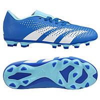 Бутси дитячі Adidas Predator Accuracy.4 FxG Jr IE9431, Синій, Розмір (EU) — 38 2/3