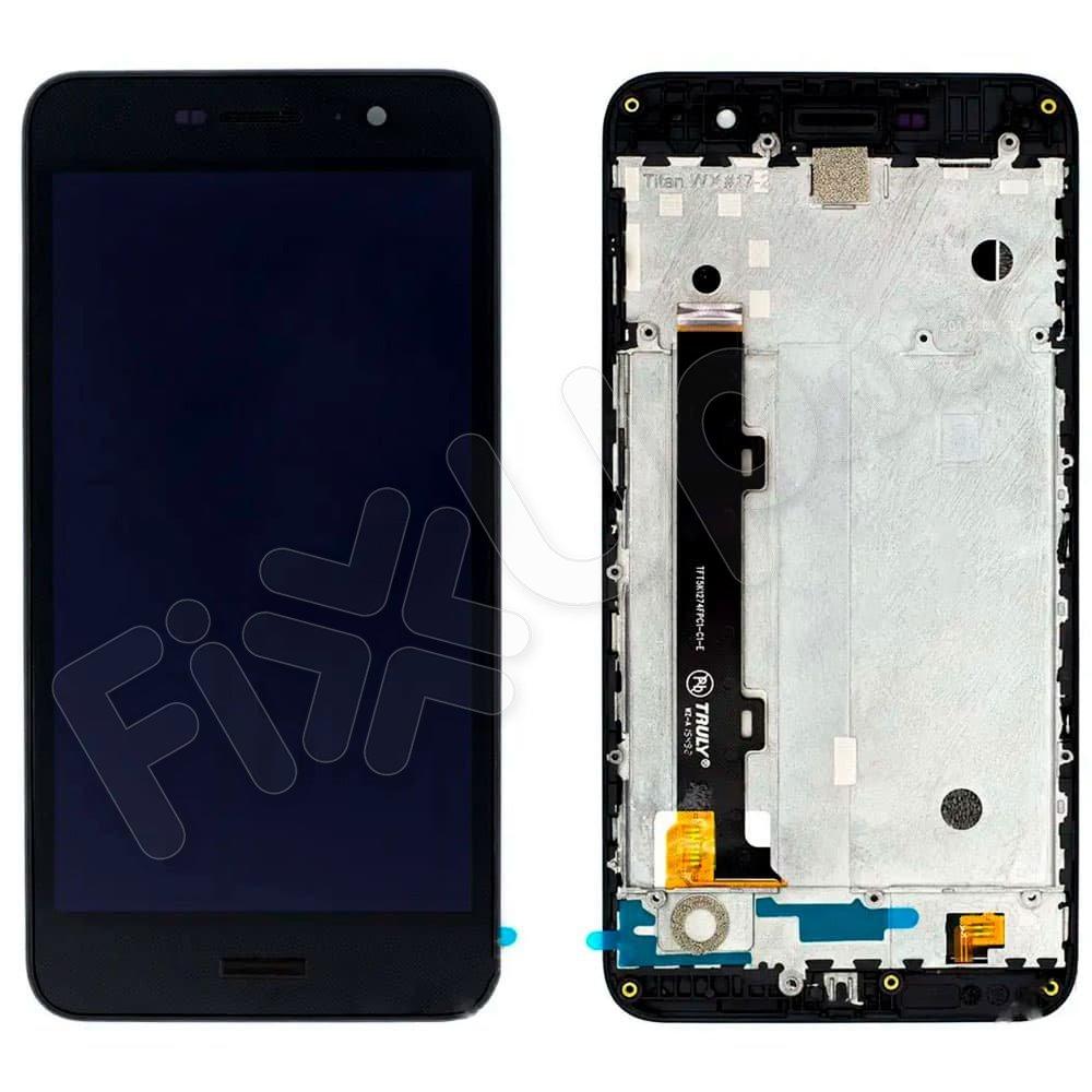 Дисплей Huawei Y6 Pro, Enjoy 5 (TIT-AL00, TIT-U02) з тачскріном і рамкою в зборі, колір чорний