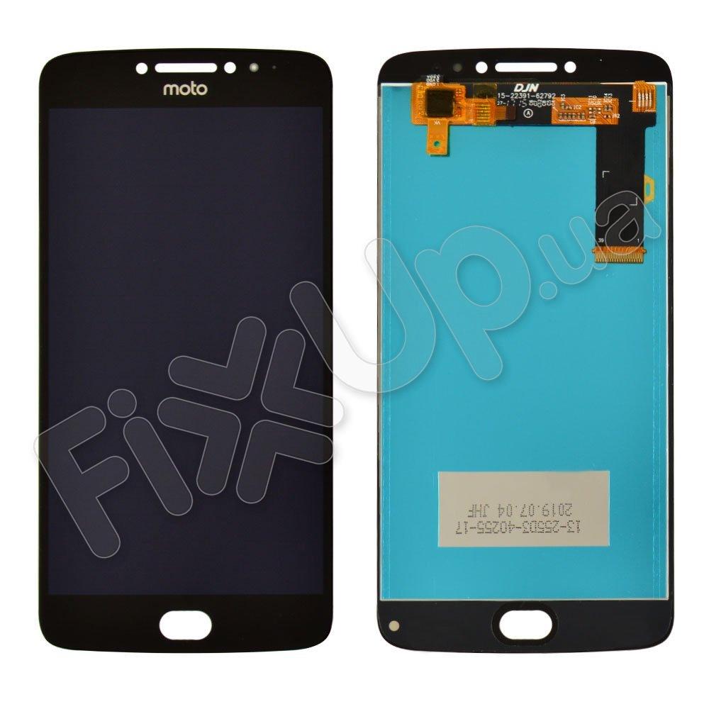 Дисплей для Motorola XT1770 Moto E4 Plus, XT1771, XT1773 з тачскріном в зборі, колір чорний
