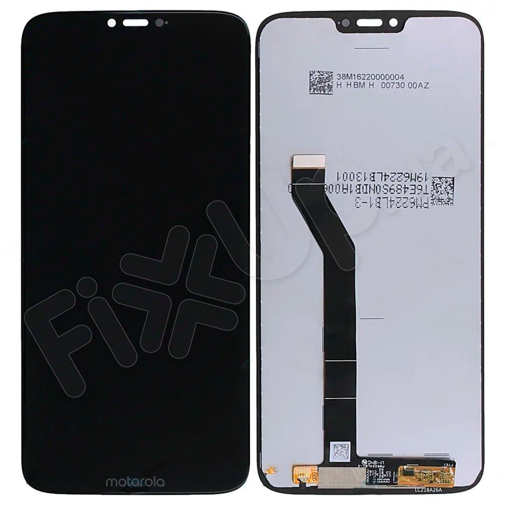 Дисплей для Motorola XT1952 Moto G7 Play з тачскріном в зборі, колір чорний