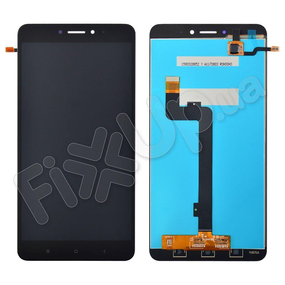Дисплей Xiaomi Mi Max 2 з тачскріном в зборі, колір чорний