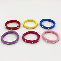 Резинка  для волосся, 25 штук, 6см