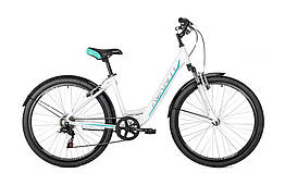 Велосипед жіночий 26 Avanti Blanco 16 Lady 6 spd. біло-бірюзовий