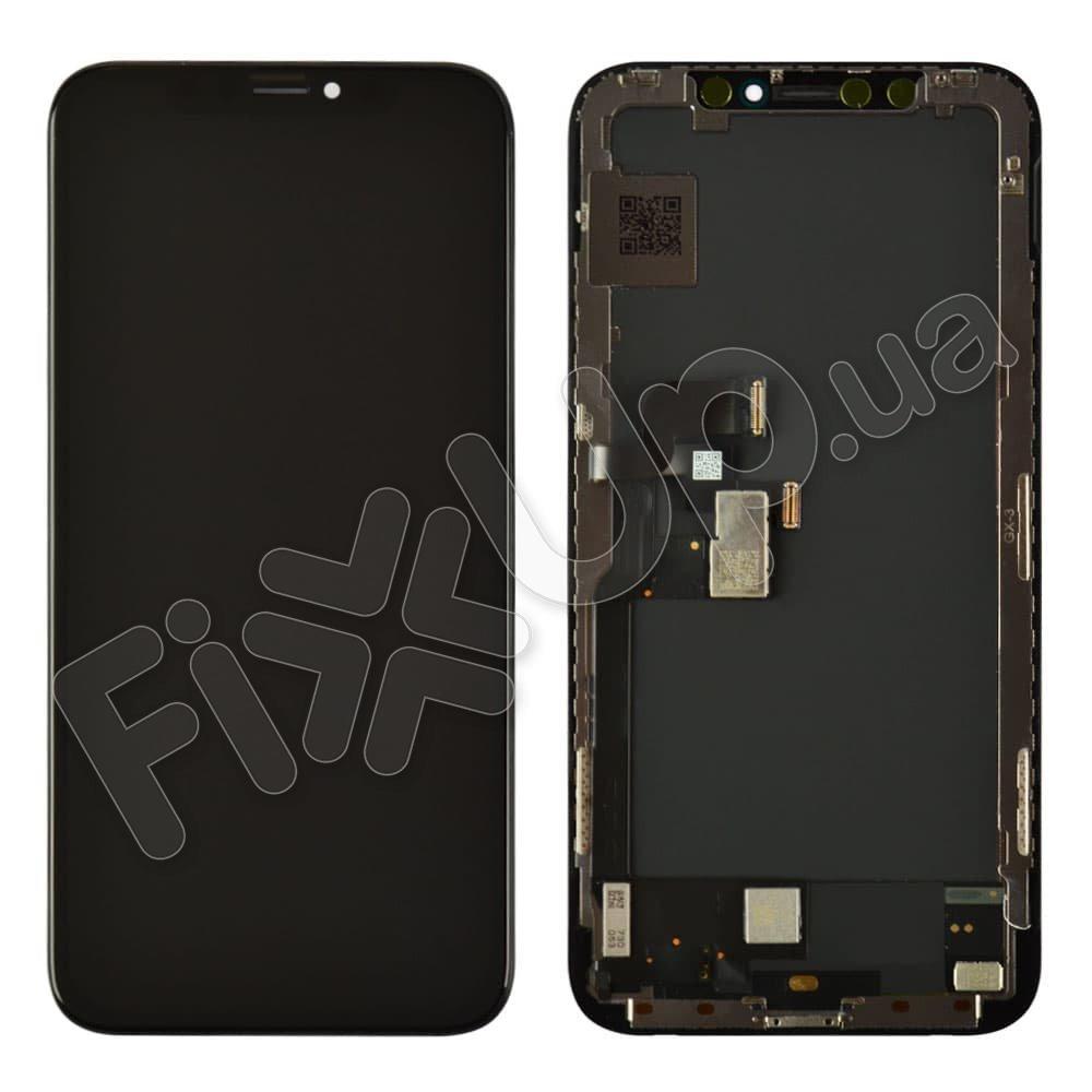 Дисплей для iPhone X (5.8) з тачскріном в зборі, колір чорний, Oled GX Hard