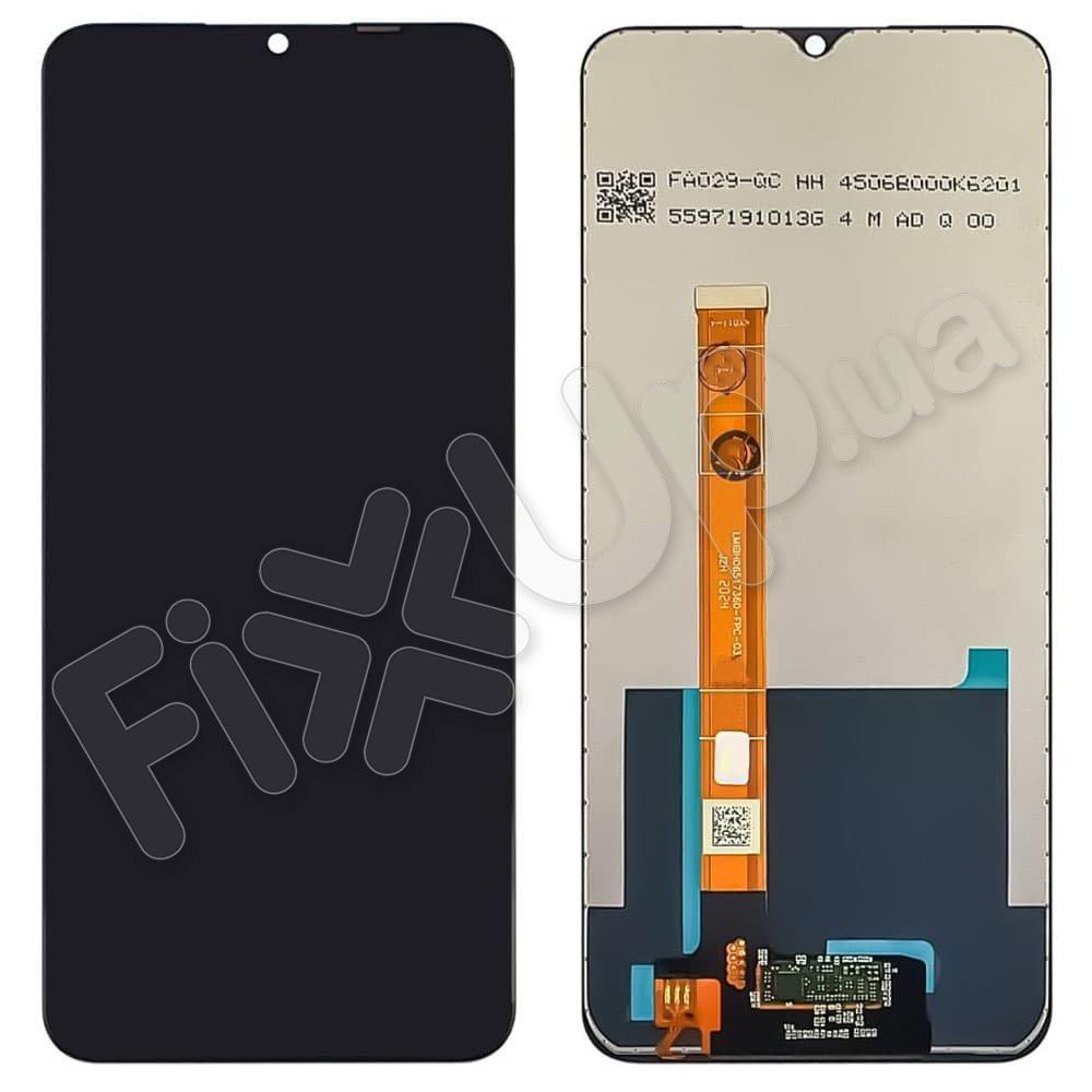 Дисплей для Oppo A15, A15s з тачскріном в зборі, колір чорний