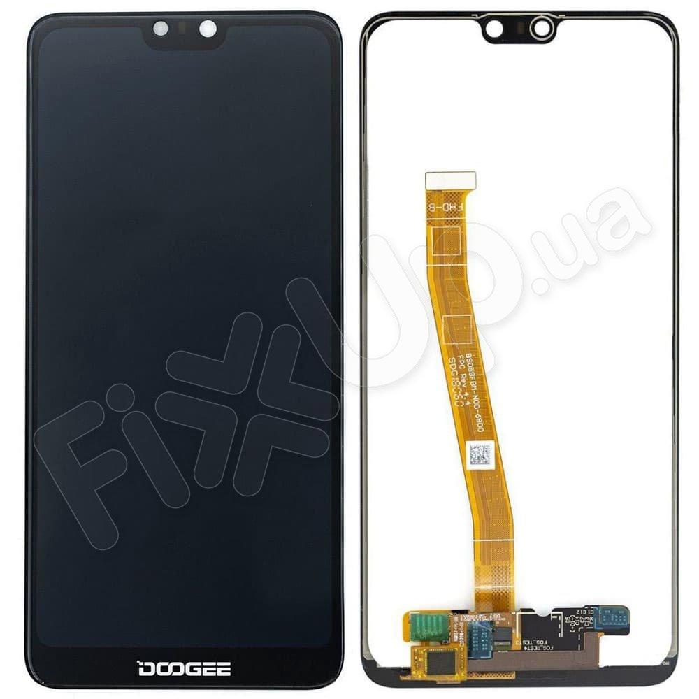 Дисплей для Doogee Y7 з тачскрином у зборі, колір чорний
